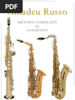 SAXOFONE - MÉTODO - Amadeu Russo