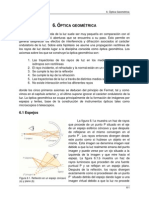 Óptica geométrica: Formación de imágenes por espejos y lentes