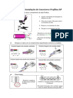 Instruções Conectores Profibus DP