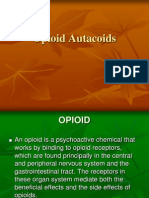 Opioids Autacoids Ppt