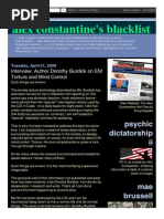 Strahlenfolter Stalking - TI - Dorothy Burdick - Interview - EM Torture and Mind Control - Aconstantineblacklist - Blogspot.de