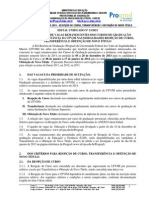 Edital 13-2013 Unificado Obtencao, Reopcao e Transferencia