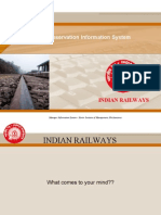 Indian Railways Management Information System