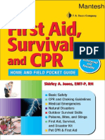 First Aid, Survival, and CPR Home and Field Pocket Guide