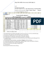 Bai Tap Thuc Hanh MS Excel (Bai 1)