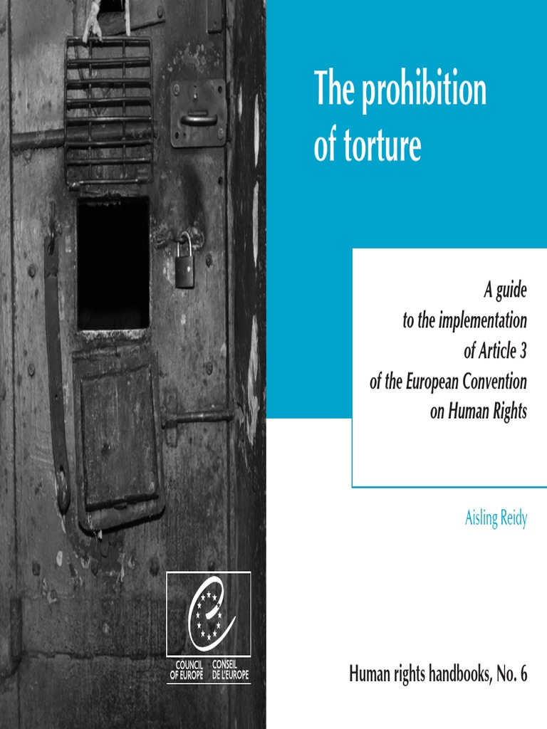 The Prohibition of Torture: A Guide To The Implementation of Article 3 ...