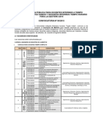 Convocatoria Pública para Docentes Interinos A Tiempo Completo