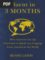 Download Fluent in 3 Months by Benny Lewis by HarperOne  an imprint of HarperCollins SN196754719 doc pdf