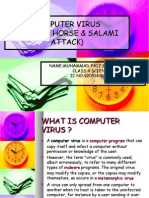 Computer Virus (Trojan Horse & Salami Attack)