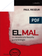 Ricoeur, Paul - El mal Un desafío a la filosofía y a la teología.pdf