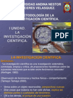 Cap I - La Investigacion