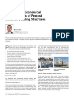 Practical and Economical Design Aspects of Precast Concrete Building Structures