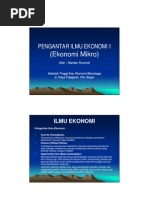 Soal Jawaban Latihan Mikroekonomi