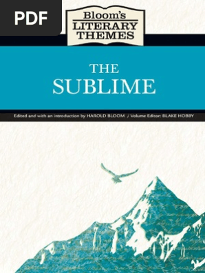 Blooms Literary Themes - The SUBLIME