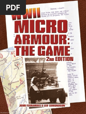 Micro Armour The Game Wwii 2nd Edition Full Color Pdf Artillery Infantry