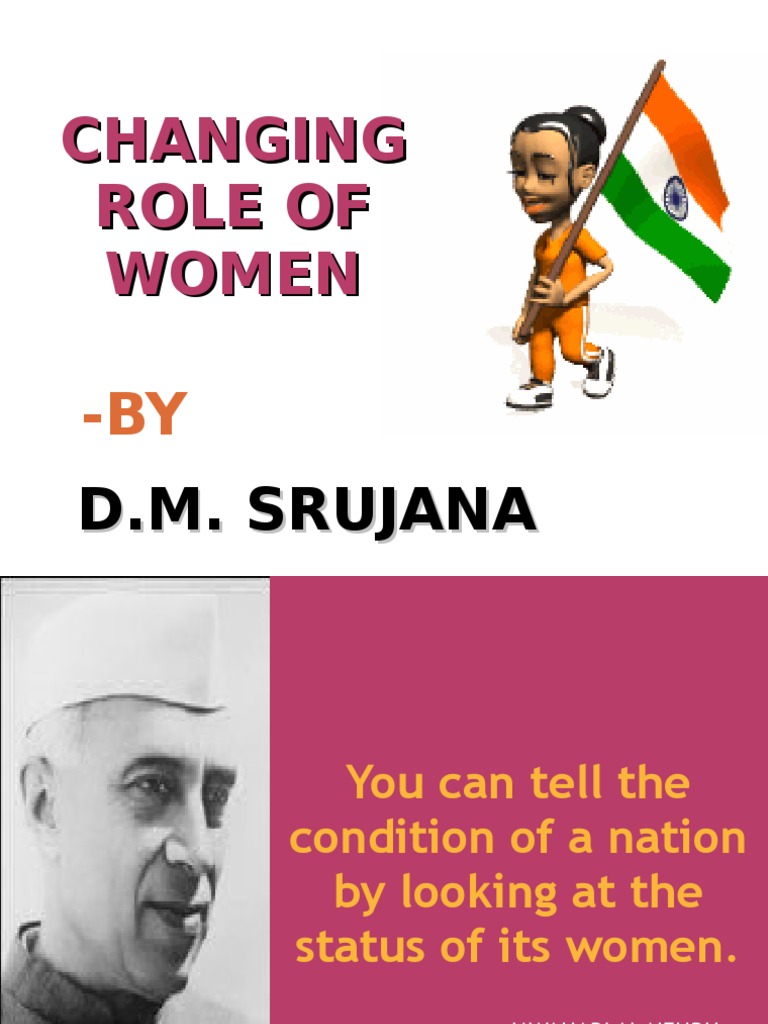Changing Role of Women in India | PDF | Identity Politics | Woman