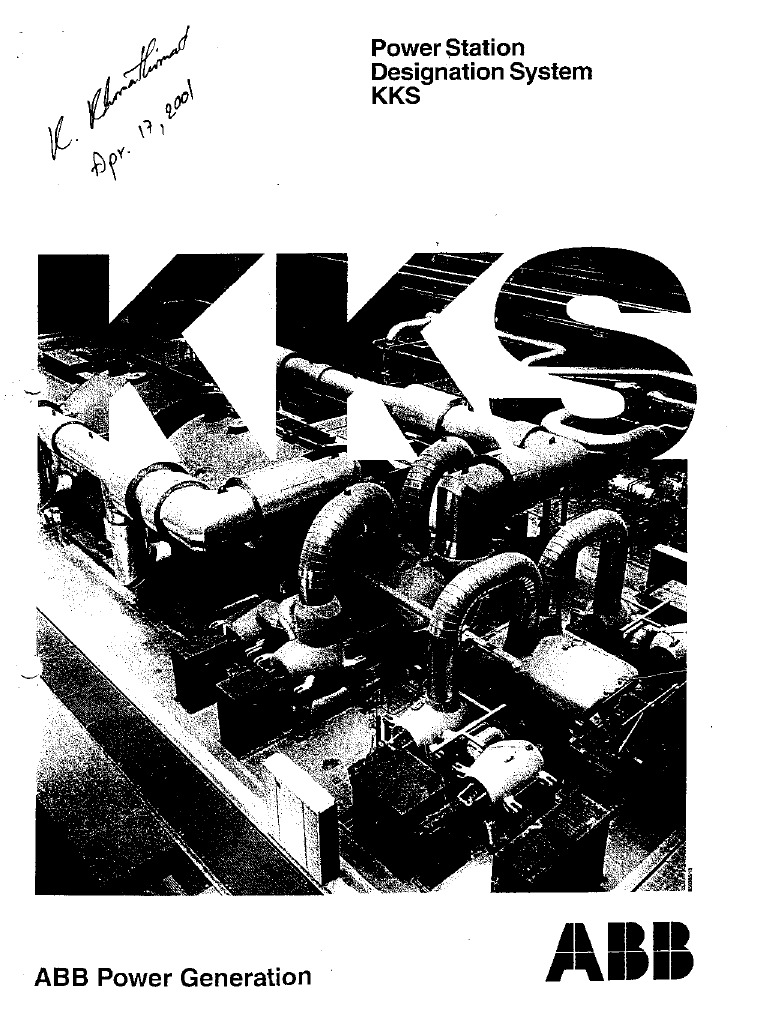 Power Station Designation System KKS