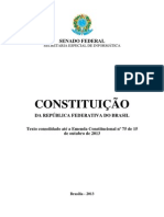 CONSTITUIÇÃO 1988 ATÉ EC 75 OUT 2013