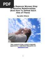 Download Seven Reasons Women Stay in Abusive Relationships by John Shore SN19687630 doc pdf