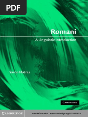 Romani A Linguistic Introduction | PDF | Foreign Language Studies
