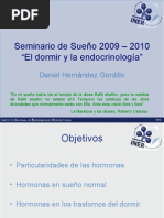 Seminario de Sueño 2009 – 2010 endocrinologia y sueño