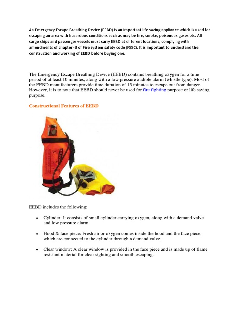 EEBD | PDF