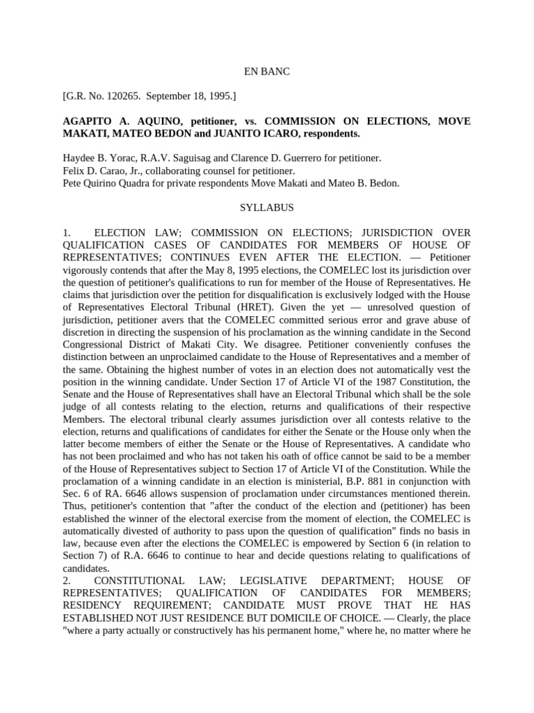 Aquino vs comelec 248 scra 400 pdf domicile law voting