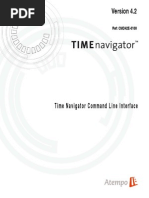 Time Navigator - Command Line - 4.2