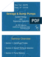 ASPE Sewage and Sump Pump Sizing 9-9-08