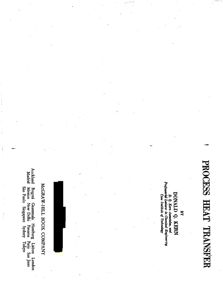 Kern Process Heat Transfer1 | PDF