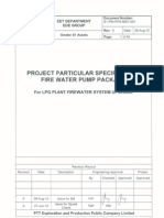 S1-LPG-PPS-ME001 LPG Fire Water Pump Specification Rev 0