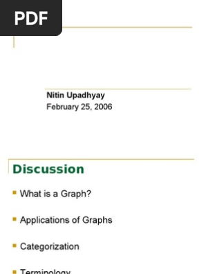 Graphs Lect2