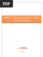 Download XMPro Turns Share Point From Good to Great v2 by Pieter van Schalkwyk SN19702166 doc pdf