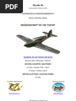 VQ MODEL BF-108 TAIFUN ARF RC CLASSE 90