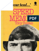 Buzan, Tony - Speed Memory