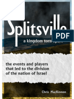 Splitsville: The Events and Players That Led To The Division of The Nation of Israel