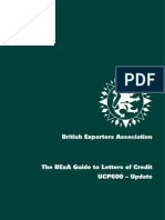 The BExA Guide To Letters of Credit - UCP600 - Update 2007