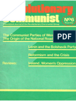 Revolutionary Communist #6 - Reformism and the Crisis