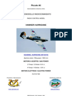 VQ MODEL HAWKER HURRICANE ARF RC CLASSE 60