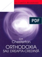 Orthodoxia Sau Dreapta Credinta - G.K. Chesterton