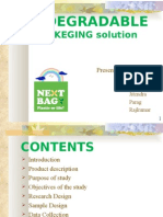 Biodegradable: PACKEGING Solution