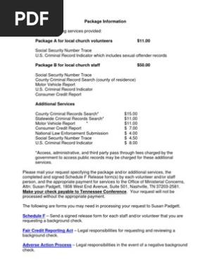 Background Check Rates