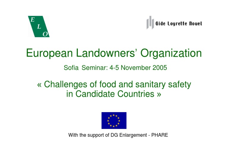 Food Safety Challenges in Europe | PDF