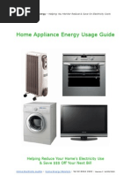 Download Aussie Home Energy  Appliance Usage Guide by Aussie Home Inventories SN19719308 doc pdf