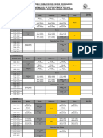 Electrical Engineering Timetable