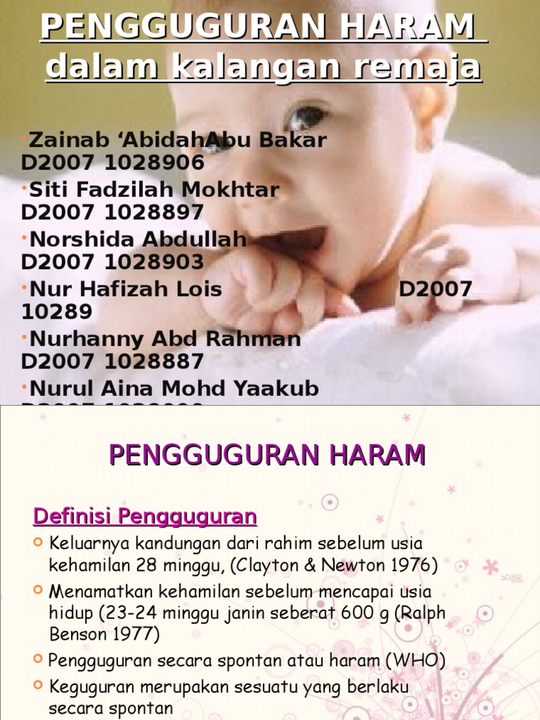 Pengguguran Haram Pdf