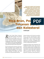 Rice Bran, Penurun Tekanan Darah Dan Kolesterol