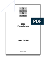 ITIL User Guide