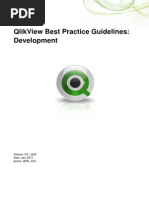 QlikView Best Practices - Development v0.5