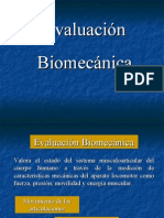 Evaluación Biomecanica